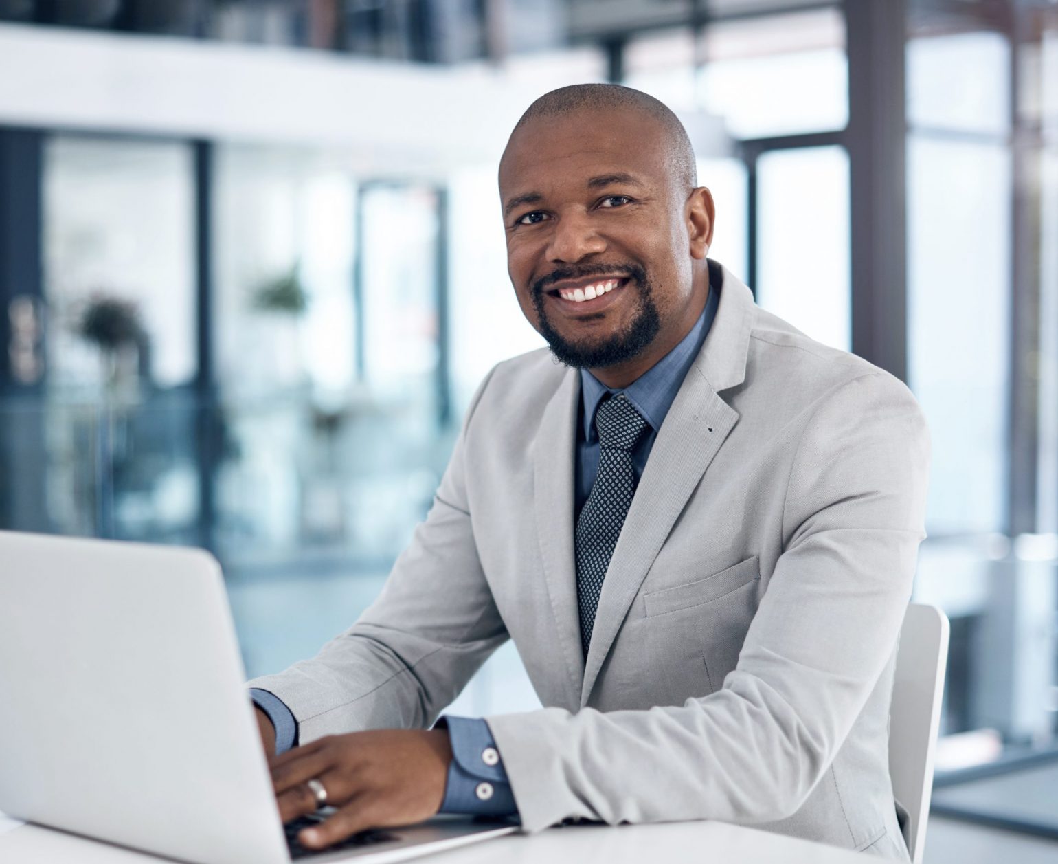 smiling businessman